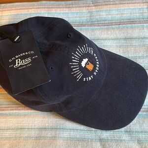 Bass Store baseball cap Stay Hydrated beer